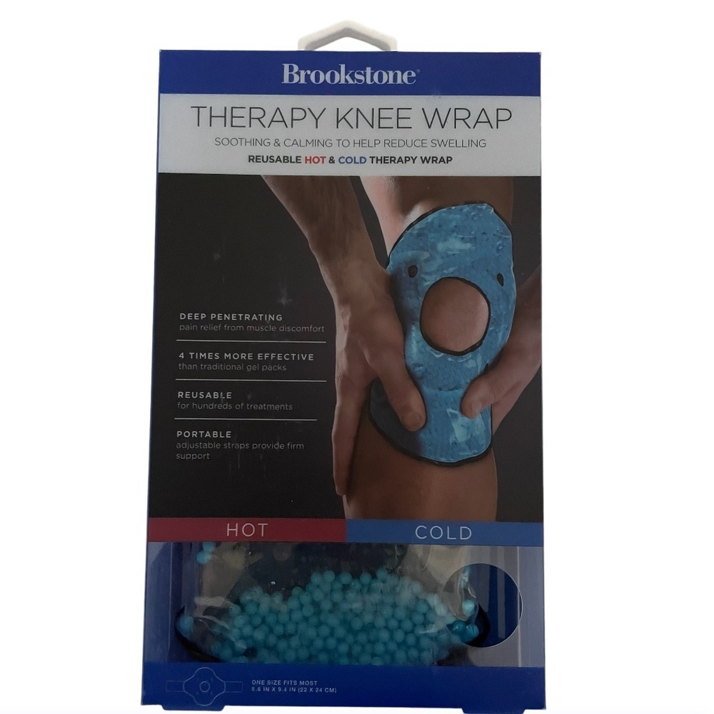 Brookstore Therapy Knee Wrap- Reusable Hot&Cold Therapy Wrap